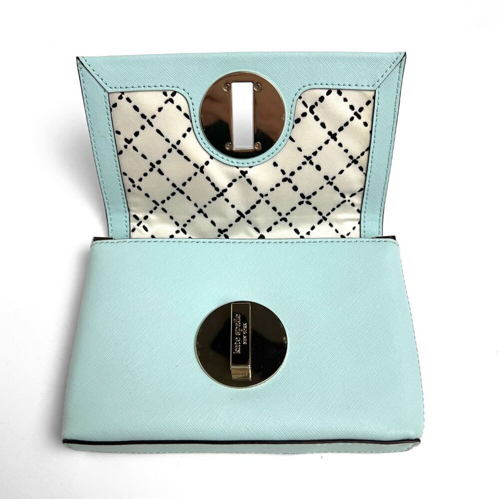 Kate Spade Outlet Newbury Lane Sally Crossbody in Grace Blue - Picture 10 of 13